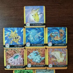 Lot 12 Pokemon Action Flipz 1999 Premier Edition Artbox Lenticular Collectibles - Image 5