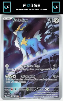 Cobalion #144/086 SV: Black Bolt Pokemon TCG Near Mint or Better - Image 1