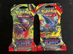 Pokemon TCG Phantasmal Flames Mega Evolution Sleeved Booster 2025 IN HAND (2X) - Image 1