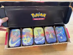 2 Pokemon TCG: Kanto Power Mini Tins Box FRENCH and Spanish 5 tins - Image 1