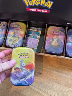 2 Pokemon TCG: Kanto Power Mini Tins Box FRENCH and Spanish 5 tins - Image 3