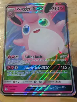 2019 Pokemon Hidden Fates - Wigglytuff GX #42 - Image 1