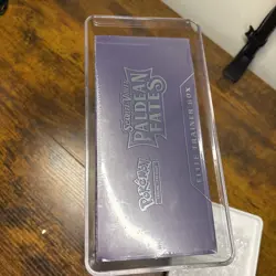 Paldean Fates Pokemon Center Elite Trainer Box: Sealed with Acrylic Case - Image 5