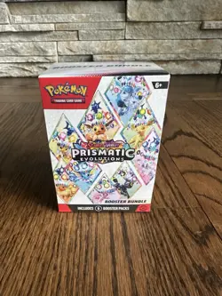 Pokemon Booster Bundle Prismatic Evolutions - No Rips/Fully Sealed - Image 1