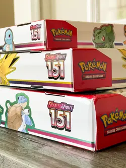 Pokemon 151 Blooming Waters, Zapdos ex Box & Poster Collection (19 packs) - Image 4