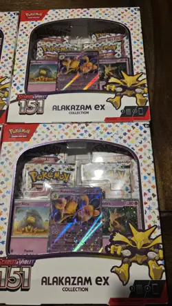 Pokemon 151 Box Alakazam ex Box Box Sealed Lot Of 4 - Image 2