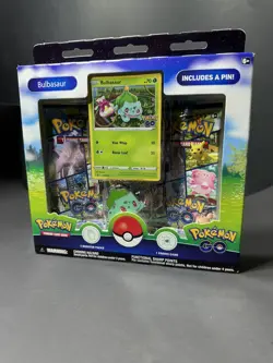 Pokemon GO Pin Collection Set of 3 Charmander Squirtle Bulbasaur Factory SEALED - Image 4