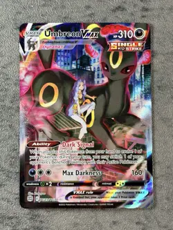 Pokemon Umbreon VMAX TG23/TG30 Swsh09: Brilliant Stars Trainer Gallery Holo NM/M - Image 1
