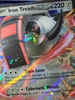 Miraidon 081/198 X2, Iron Treads 143 Pokemon TCG 3 Scarlet & Violet ex Lot - Image 3
