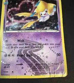 Jirachi RC13/RC32 2016 XY Generations Set 20th Anniversary Pokemon Radiant DMG - Image 2