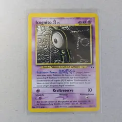 Unown Icognito Non-Holo Neo Discovery Set 33/75 Germany Pokemon Card - Image 1