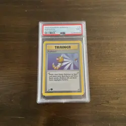 1999 Pokemon GERMAN 1st Edition Base Set Aufwisch-Scoop Up 78/102 PSA 9 MINT - Image 1