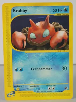 Krabby - Expedition Base set - 115/165 - singles - Pokemon TCG - C - Image 1