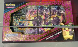 Pokemon TCG: Crown Zenith Premium Playmat Collection Box - Morpeko V-Union 820650851810 - Image 1