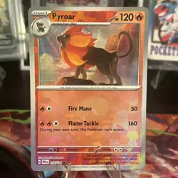 Pokemon TCG Prismatic Evolution Pyroar 16/131 Masterball Reverse - Image 1