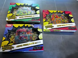 Pokemon Mega Evolution Ascended Heroes EX Box Lot 3 Meganium Emboar Feraligatr - Image 1