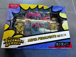 Pokemon Mega Evolution Ascended Heroes EX Box Lot 3 Meganium Emboar Feraligatr - Image 3