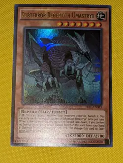 Yu-Gi-Oh! TCG Subterror Behemoth Umastryx The Dark Illusion TDIL-EN083 1st... - Image 1