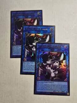 3x Silhouhatte Rabbit 1st Edition Ultra Rare CH02-EN048 Yu-Gi-Oh! - Image 1