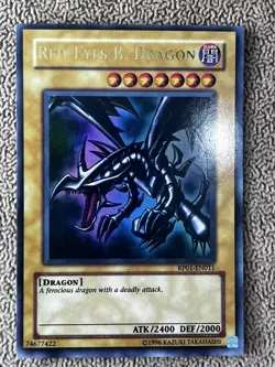 Red-Eyes B. Dragon RP01-EN011 Retro Pack ORIGINAL PRINT 2009 - Image 1