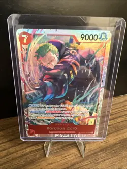 Roronoa Zoro EB04-007 SR Adventure on Kami's Island One Piece Foil Near Mint - Image 1