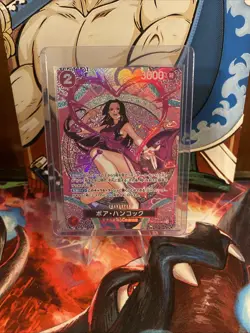 Boa Hancock SR-SPC Op12-014 Japanese One Piece TCG Card US Seller NM Holo Foil - Image 1
