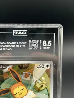 Eevee 173 SV: Scarlet & Violet Promo Cards Holo TAG 8.5 NM MT+ | CERT: W7510465 - Image 3