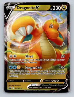 Dragonite V Holo Promo SWSH: Sword & Shield Promo Cards SWSH154 NM - Image 1