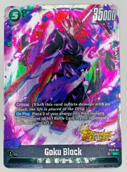 Goku Black FS10-04 - Dragon Ball Super Card Fusion World | NM - Image 1