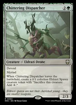 MTG - 4 x Chittering Dispatcher - Modern Horizons 3 Commander - Playset 4x x4 - Image 2