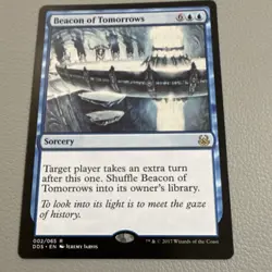 Wizards of the Coast Beacon of Tomorrows Rare Sorcery Blue Duel Decks Eng - Image 1