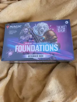 MTG TCG Foundations Beginner Box Magic The Gathering Tutorial Decks & Booklet - Image 1