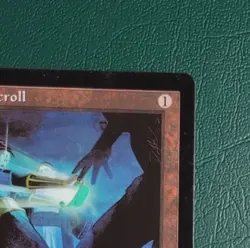 Wizards of the Coast Cursed Scroll MTG Tempest Artifact Rare 1997 Gregory - Image 3