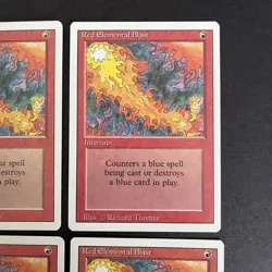 MTG 4x Red Elemental Blast - Revised - Magic: The Gathering - Premodern - Legacy - Image 5