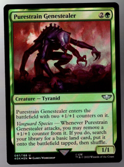 Purestrain Genestealer 097/168 Uncommon Surge Foil Warhammer 40K MTG NM - Image 1