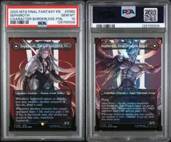 Sephiroth, Fabled SOLDIER (Borderless Foil) - #382 - Final Fantasy - PSA 10 - Image 4