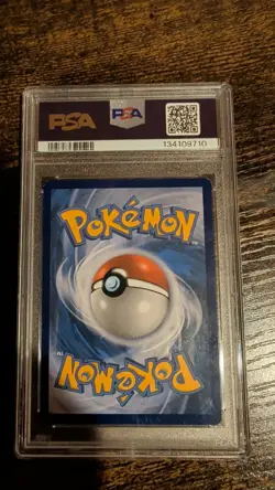 PSA AUTO 10 Pokemon TCG 2017 Black Star Ash's Pikachu SM110 Veronica Taylor - Image 3
