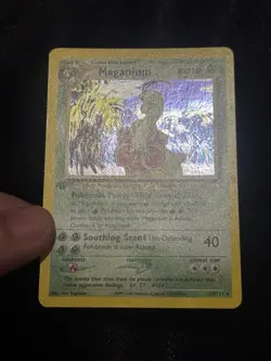 1st Edition Meganium 11/111 Neo Genesis 2000 Holo Rare WOTC Pokemon Card TCG - Image 2