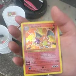 Charizard Holo Rare Base Set Pokemon TCG Card 4/102 The Pokemon Company English - Image 1