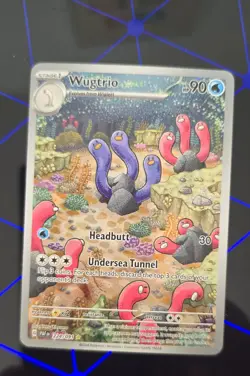 Pokemon TCG - Wugtrio 224/091 SV: Paldean Fates Holo - Image 2