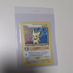 Pokemon Pichu Neo Genesis 12/111 Unlimited Holo Rare Wizards of the Coast - Image 1