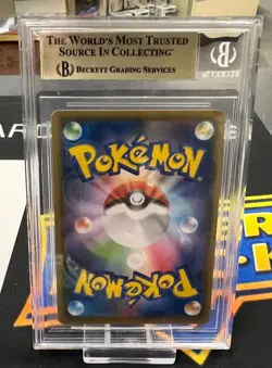 BGS 9.5 2021 Pokemon Japanese Sword & Shield Jet-Black Spirit #74 Zeraora V SR - Image 2