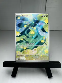 Budew 221/217 Illustration Rare Ascended Heroes Pokemon English NM+ - Image 1