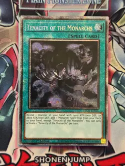 Yugioh! Tenacity Of The Monarchs Starlight Rare Near Mint 1st Edition MP25-EN025 - Image 1