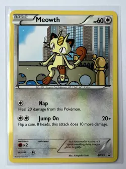 Pokemon Meowth BW35, Gengar Spirit Link 95/119, Battle City BW39, Gastly XY132 - Image 1
