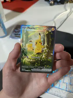 Pokemon TCG Pikachu EX 276/217 SIR Ascended Heroes - Near Mint/Mint - Pack Fresh - Image 1