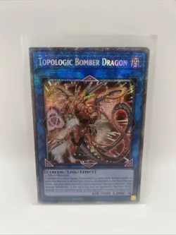 YUGIOH x1 MP25-EN030 TOPOLOGIC BOMBER DRAGON STARLIGHT RARE 1st EDITION - Image 1