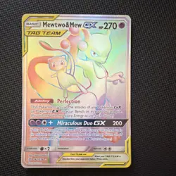 The Pokemon Company Mewtwo & Mew GX SM191 Promo Holo TAG TEAM 270 HP - Image 1