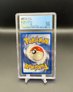 TCG Pokemon Venusaur Holo Rare Base Set Unlimited CGC 8 Near Mint #15/102 1998 - Image 2