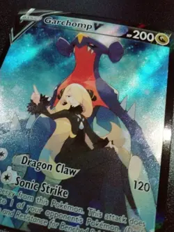 Pokemon TCG Garchomp V TG23/TG30 Swsh10: Astral Radiance Trainer Gallery Holo NM - Image 2
